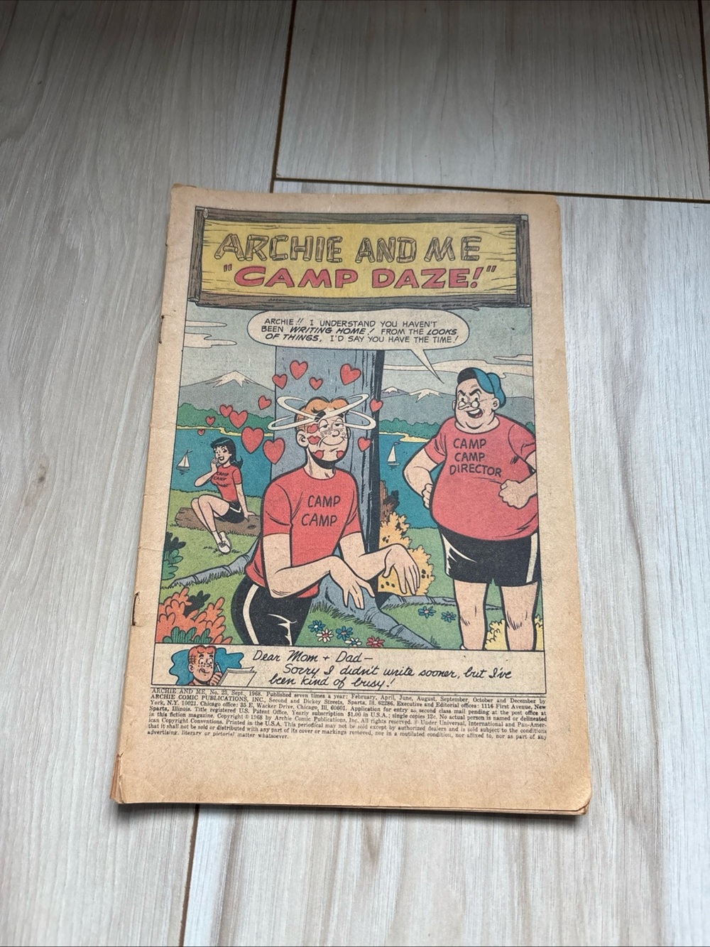 Vintage Archie Comics Lot 1960s Archie & Me Camp Daze + Where Are You DigestNo.3 - Picture 13 of 13